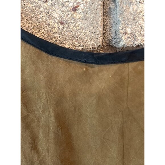 Colorblock Sleeveless Blouse With Button Detail Womens M unknown brand 100% silk - Picture 7 of 10